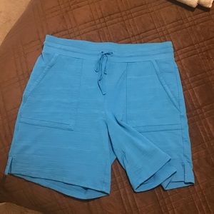T by Talbots blue shorts size small